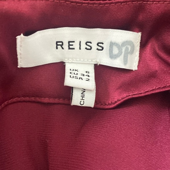Reiss Freya Chain Detail Sleeveless Top Size - Picture 13 of 14